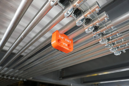 Magnetic EMT Conduit Spacer with Belt Clip | Pipe & Conduit Rack Spacing Tool | Multiple Sizes and Spacing Options