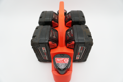 Milwaukee M18 M12 Battery Caddy – Portable Organizer for Tradespeople (3D Printed ASA)
