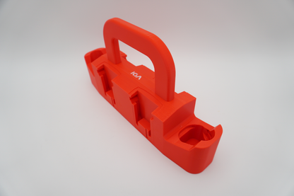 Milwaukee M18 M12 Battery Caddy – Portable Organizer for Tradespeople (3D Printed ASA)