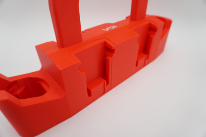 Milwaukee M18 M12 Battery Caddy – Portable Organizer for Tradespeople (3D Printed ASA)