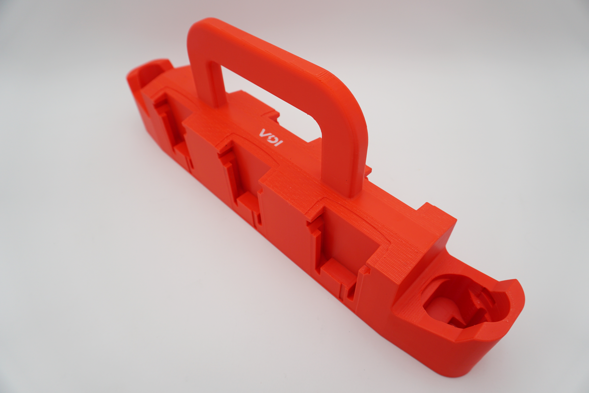 Milwaukee M18 M12 Battery Caddy – Portable Organizer for Tradespeople (3D Printed ASA)