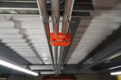 Magnetic EMT Conduit Spacer with Belt Clip | Pipe & Conduit Rack Spacing Tool | Multiple Sizes and Spacing Options