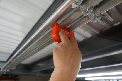 Magnetic EMT Conduit Spacer with Belt Clip | Pipe & Conduit Rack Spacing Tool | Multiple Sizes and Spacing Options
