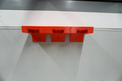 Expandable Milwaukee M18 Battery Holder – Modular Wall Mount Storage Rack