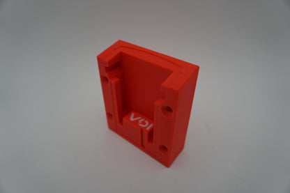 Milwaukee M18 Battery Mount – Compact Single Holder for Shop, Garage, Jobsite (3D Printed ASA)