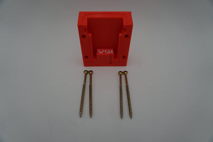 Milwaukee M18 Battery Mount – Compact Single Holder for Shop, Garage, Jobsite (3D Printed ASA)