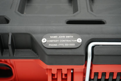 PACKOUT ID Plate