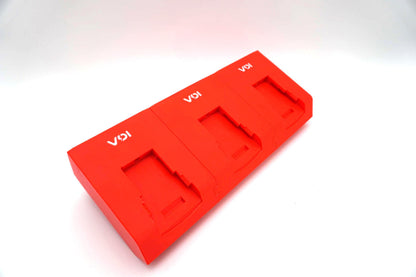 DeWalt 20V MAX Battery Holder – Double-Level Wall Mount Rack (3D Printed ASA)