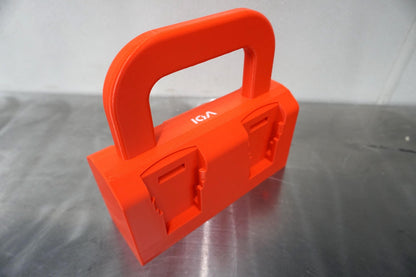 DeWalt 20V MAX Battery Caddy – 4-Slot Organizer, Portable Tool Storage (3D Printed ASA)