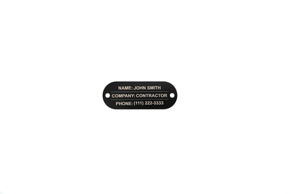 PACKOUT ID Plate