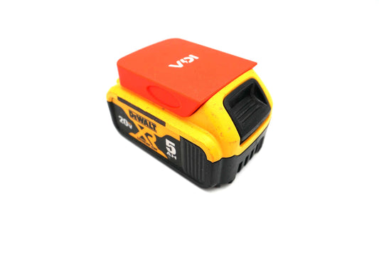 DeWalt 20V MAX Battery Terminal Cap – Protective Storage Cover (3D-Printed ASA)