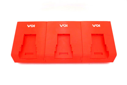 DeWalt 20V MAX Battery Holder – Double-Level Wall Mount Rack (3D Printed ASA)